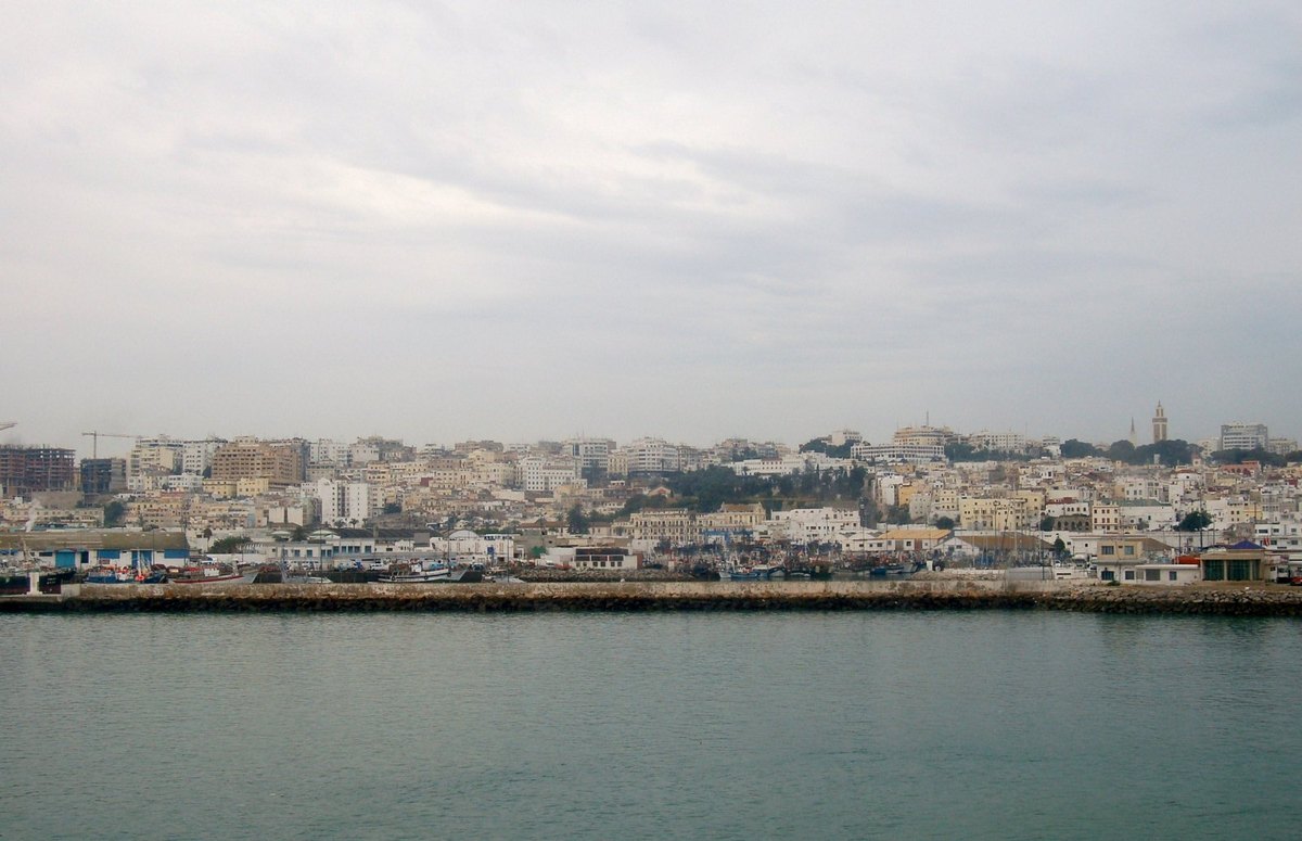 Tangier city view around Tanger Ville