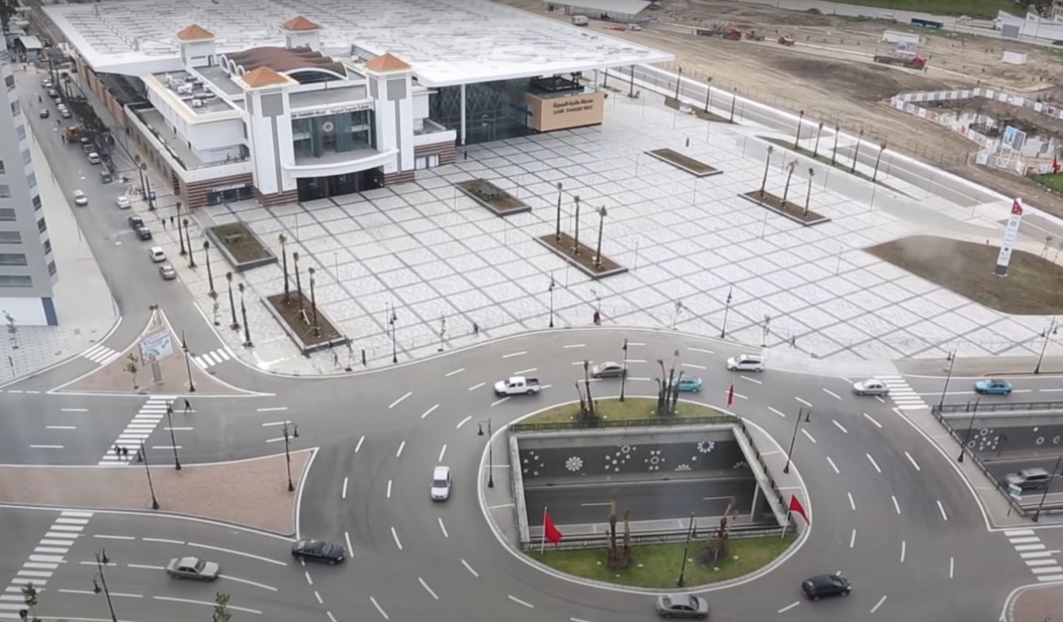 Tanger Ville railway station and the Al Boraq corridor